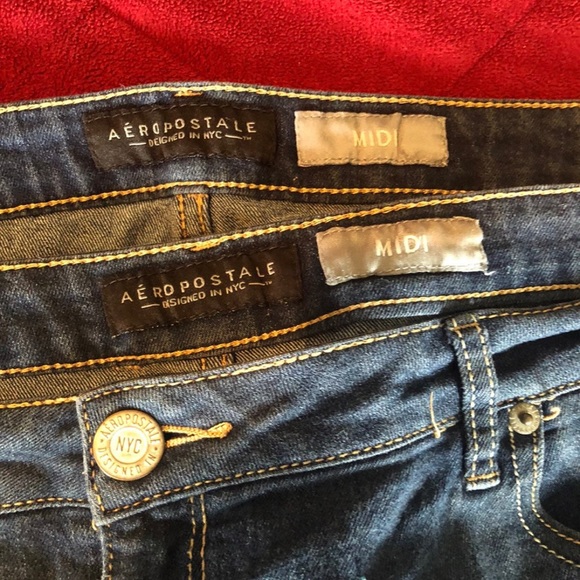 Aeropostale lot of 2 Jean shorts - Picture 4 of 4